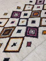 MyTindy Moroccan rug Style Azilal rug 5x8 ft Handmade rug Berber rug, view 3
