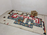 MyTindy Moroccan rug Style Azilal rug 5x8 ft Handmade rug Berber rug, view 2