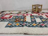 MyTindy Moroccan rug Style Azilal rug 5x8 ft Handmade rug Berber rug, view 3