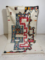 MyTindy Moroccan rug Style Azilal rug 5x8 ft Handmade rug Berber rug, view 6