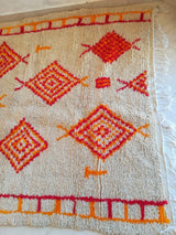 MyTindy Moroccan rug Style Azilal rug 5x9 ft Handmade rug Berber rug, view 4
