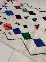 MyTindy Moroccan rug Style Azilal rug 5x9 ft Handmade rug Berber rug, view 3