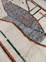 MyTindy Moroccan rug Style Azilal rug 6x10 ft Handmade rug Berber rug, view 3