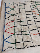 MyTindy Moroccan rug Style Azilal rug 6x10 ft Handmade rug Berber rug, view 5