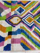 MyTindy Moroccan rug Style Azilal rug 6x10 ft Handmade rug Colorful Area Rug, view 3