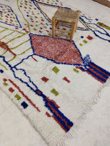 MyTindy Moroccan rug Style Azilal rug 6x8 ft Handmade rug Berber rug, view 3