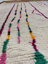 MyTindy Moroccan rug Style Azilal rug 6x9 ft Handmade rug Berber rug, view 3