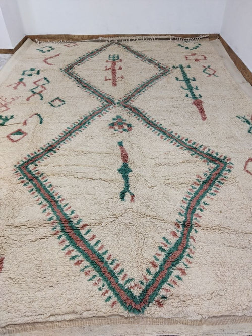 MyTindy Moroccan rug Style Azilal rug 8x13 ft Handmade rug Berber rug