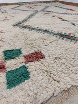 MyTindy Moroccan rug Style Azilal rug 8x13 ft Handmade rug Berber rug, view 5