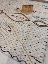MyTindy Moroccan rug Style Azilal rug 8x9 ft Handmade rug Berber rug, view 3