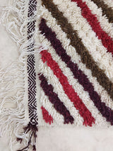 MyTindy Moroccan rug Style Red Azilal rug 4x8 ft Handmade rug Berber rug, view 4