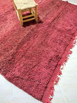 MyTindy Moroccan rug Style Red Azilal rug 6x10 ft Handmade rug Berber rug, view 4