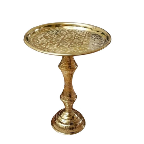 MyTindy Moroccan Style Copper Side Table