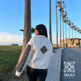 MyTindy Moroccan Style Embroidered Jacket, view 3