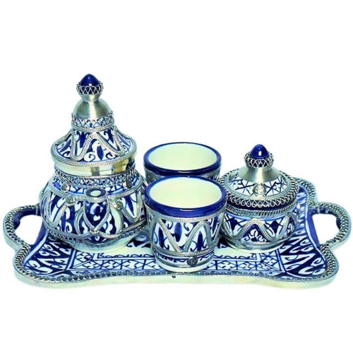 MyTindy Moroccan Tea Set Made of Ceramics