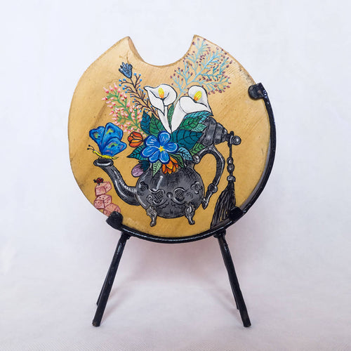 MyTindy Moroccan teapot of ... FLOWERS