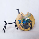 MyTindy Moroccan teapot of ... FLOWERS, view 2