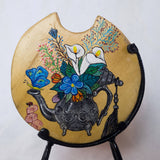 MyTindy Moroccan teapot of ... FLOWERS, view 3