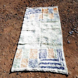 MyTindy Moroccan Orange and Green Traditional Rug, view 3