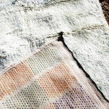 MyTindy Moroccan Orange and Green Traditional Rug, view 4