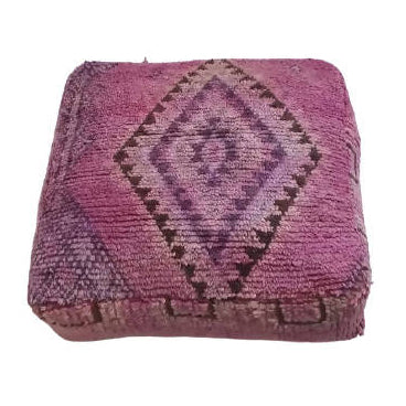 MyTindy Moroccan Vintage Pouf Purple