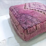 MyTindy Moroccan Vintage Pouf Purple, view 6