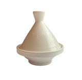 MyTindy Moroccan White Terracotta Tagine, view 2