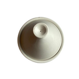 MyTindy Moroccan White Terracotta Tagine, view 3