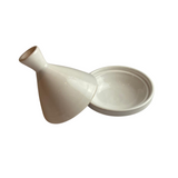 MyTindy Moroccan White Terracotta Tagine, view 4