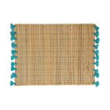 MyTindy Moroccan Wicker Placemats with Tassels, view 3