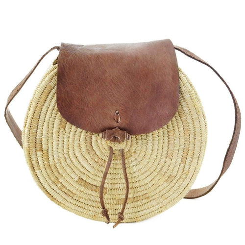 MyTindy Moroccan Wicker Shoulder Strap Bag