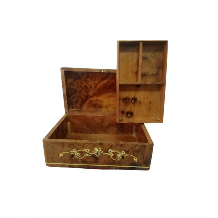MyTindy Moroccan wooden box made of Thuya Wood