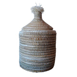 MyTindy Moroccan Wool Pot - White, view 2