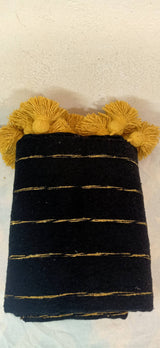 MyTindy Morrocan blanket pom-pom, view 4