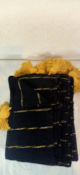 MyTindy Morrocan blanket pom-pom, view 5
