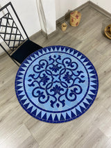 MyTindy Mosaic table  100% handcrafted tiles for outdoor and indoor Round made in Fez, CUSTOM colors and Pattern, Mid century Mosaic crafts, view 3