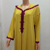 MyTindy Mustard Yellow Djellaba, view 2