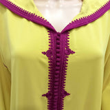 MyTindy Mustard Yellow Djellaba, view 3
