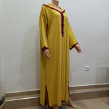MyTindy Mustard Yellow Djellaba, view 4