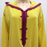 MyTindy Mustard Yellow Djellaba, view 5