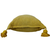 MyTindy Mustard Yellow Wool Berber Pillow, view 2