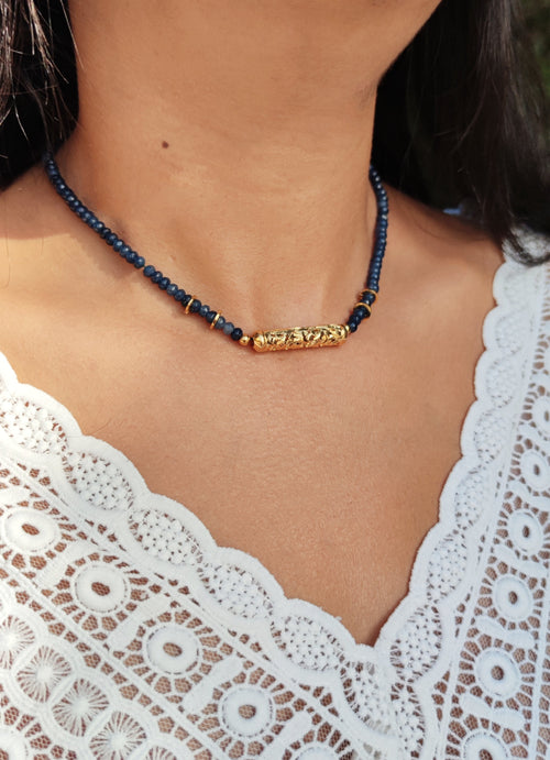 MyTindy Alia Necklace (Blue)