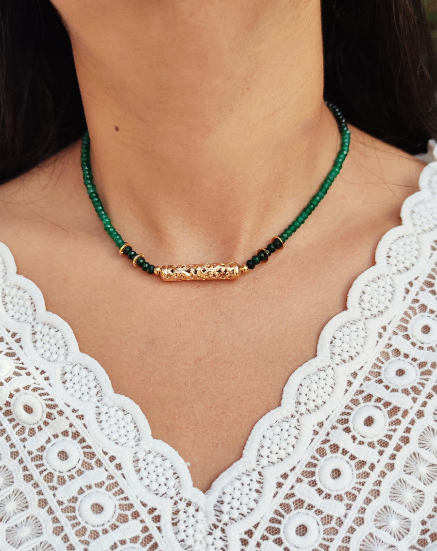 MyTindy Alia Necklace (Green)