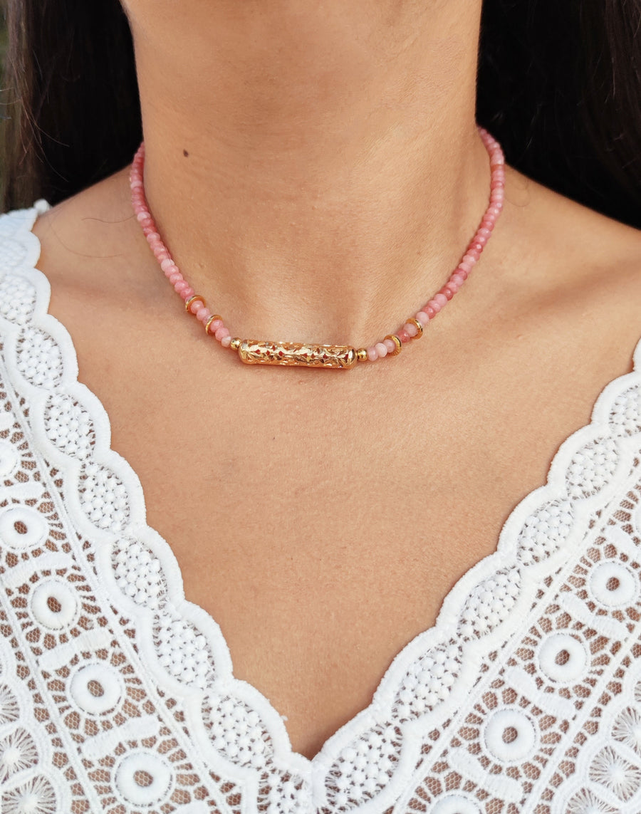 MyTindy Alia Necklace (Pink)