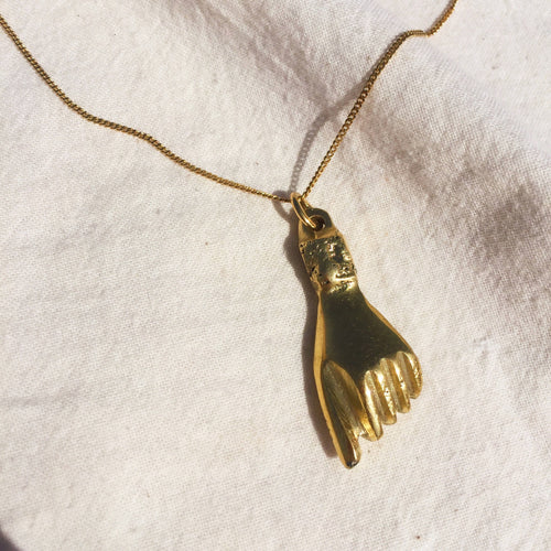 MyTindy Necklace chain CLOSED HAND