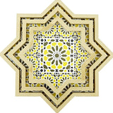 MyTindy Tray with Moroccan Zellige, view 3