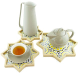 MyTindy Tray with Moroccan Zellige, view 4
