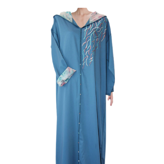 MyTindy Ocean Blue Djellaba