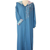 MyTindy Ocean Blue Djellaba, view 2