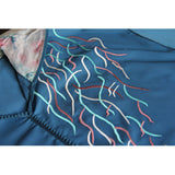 MyTindy Ocean Blue Djellaba, view 5